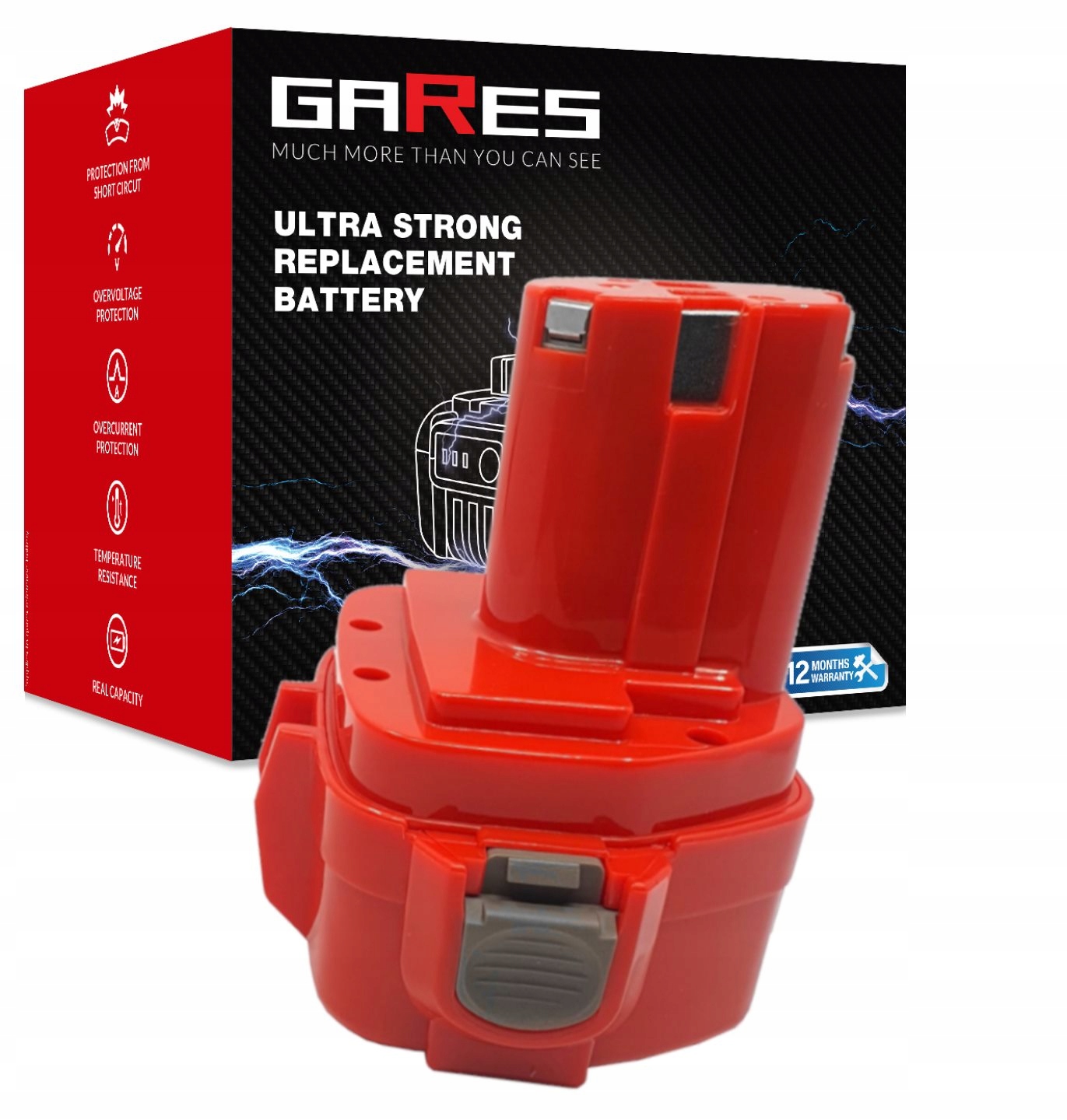 Baterie Akumulátor pro Makita Celma 1233 1234 1220 6319D 12V 3Ah