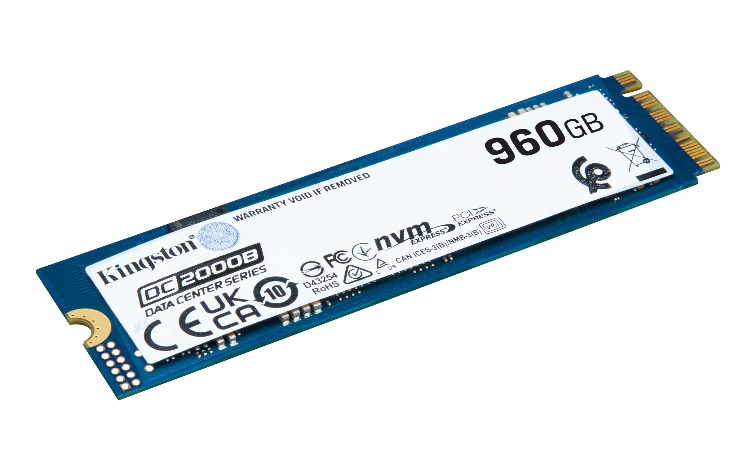 Kingston DC2000B/ 960 Gb/ Ssd/ M.2 NVMe/ 5R SEDC2000BM8/960G