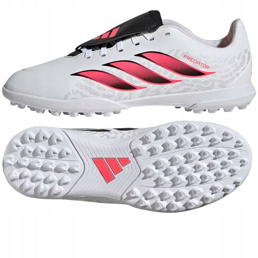 Buty adidas Predator Club Ft Jr Tf KJ6741 32, Biały 32, Biały