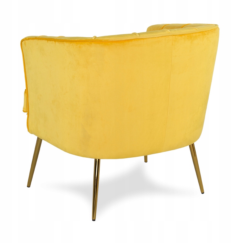 Fotel welurowy, koktajlowy. Muszla. Do salonu F109 Kod producenta HILE-TO-F109Y