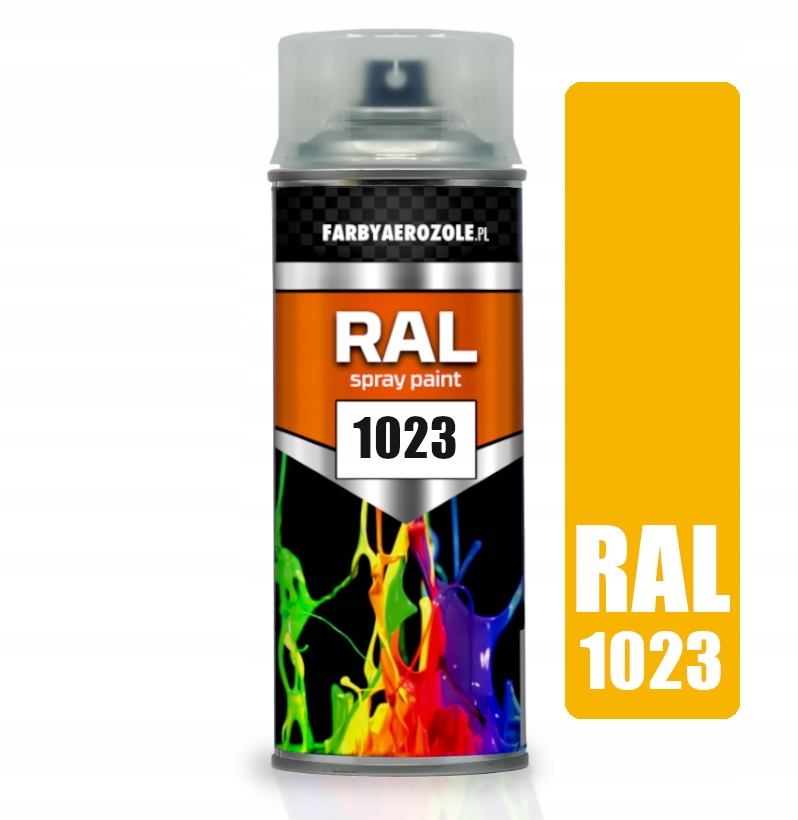 

Lakier Spray Akrylowy Ral 1023 Żółty Drogowy