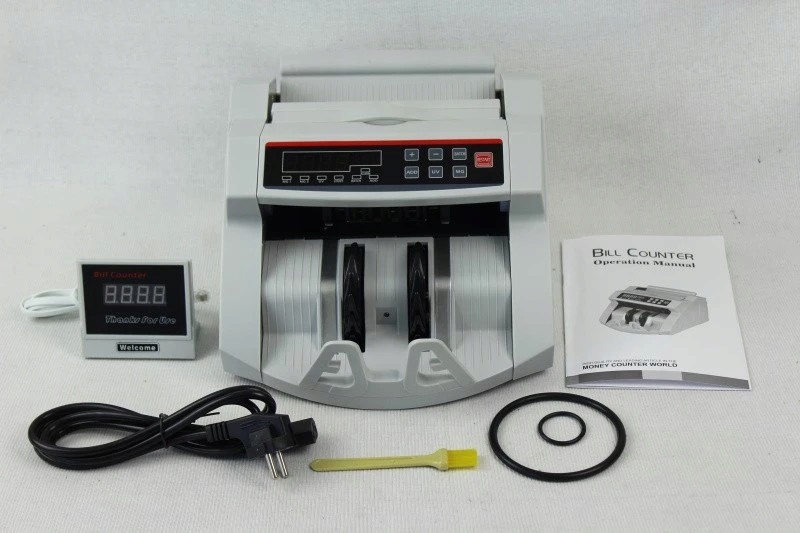 LICZARKA DO BANKNOTÓW UV MG NOWY MODEL 2024 Waga produktu z opakowaniem jednostkowym 3 kg