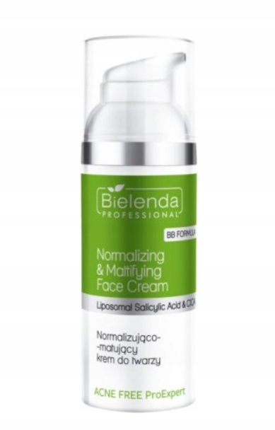 Bielenda Acne-Free Normalizační a matující krém na obličej 50 ml