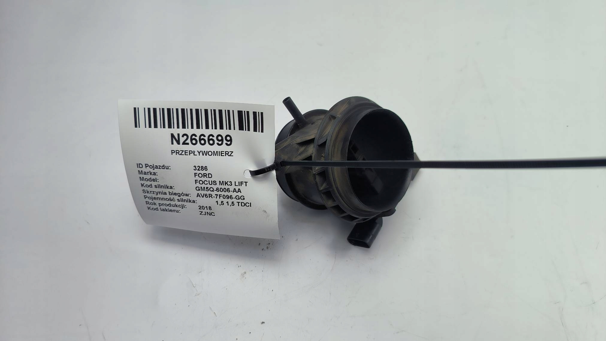 flow meter 1.5 TDCI FORD FOCUS MK3 LIFT