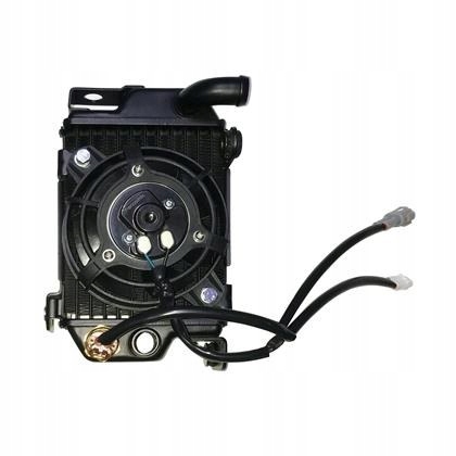 T38357 - РАДІАТОР ЛІВИЙ З ВЕНТИЛЯТОРОМ ZONTES ZT 310-X