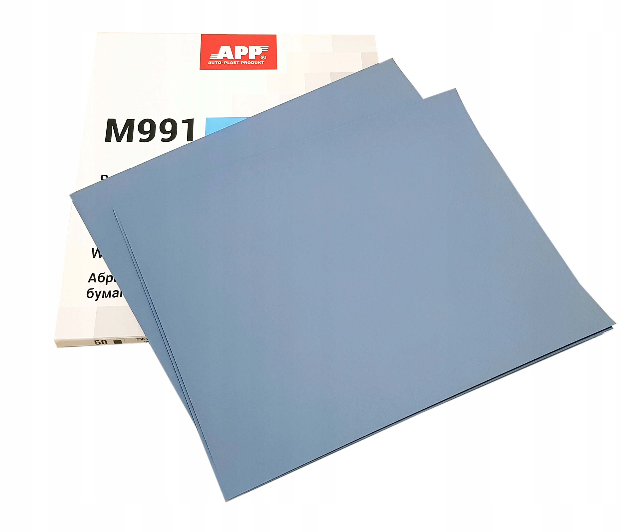 Papier ścierny wodoodporny P1500 230mmx280mm App