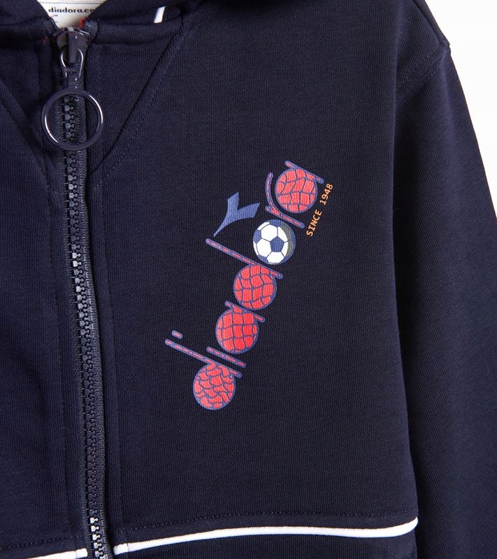 DRES DIADORA JU. HD FZ TRACKSUIT JUNIOR NAVY L Marka Diadora