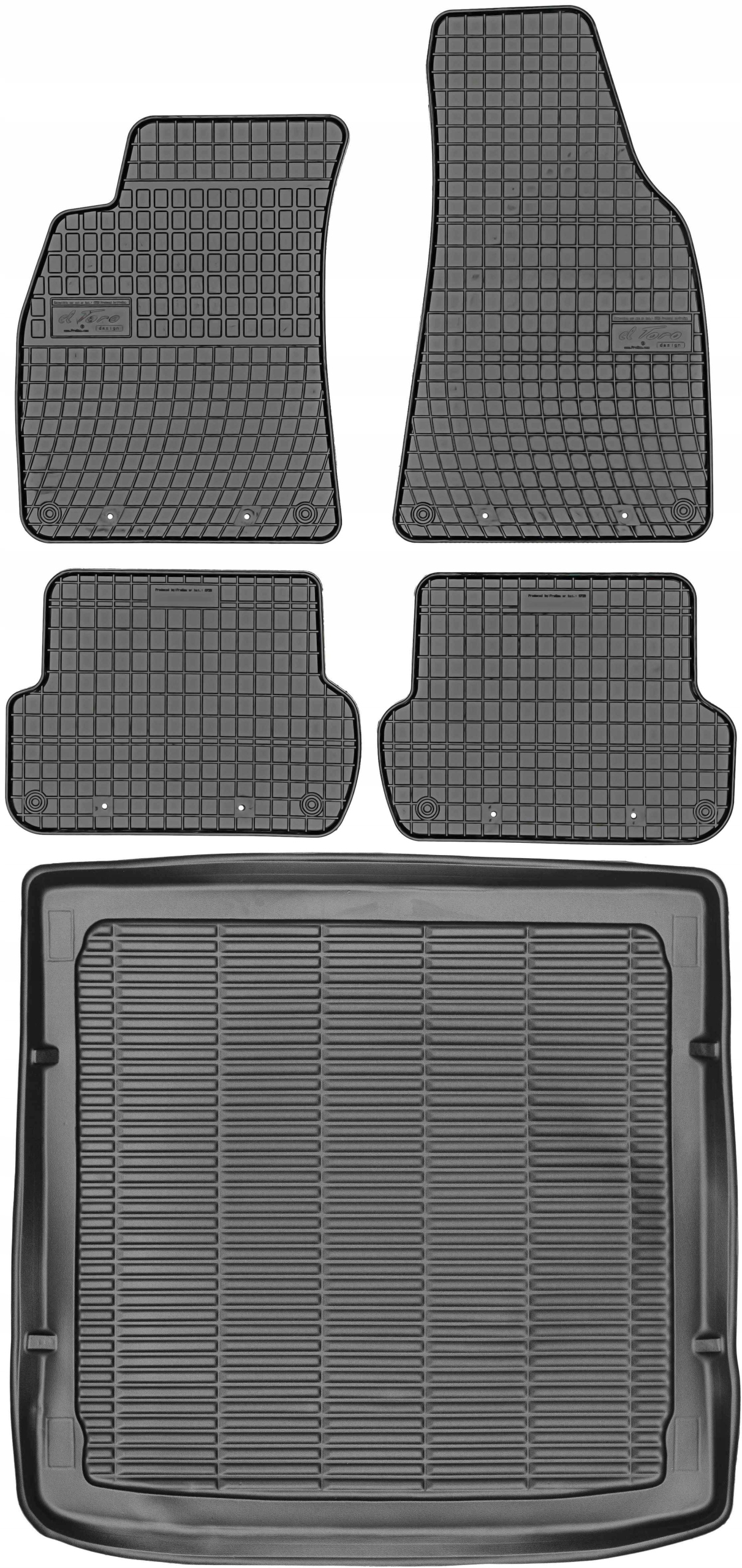 Audi A4 B6 B7 Kombi 00-08 Gumové rohože rohož