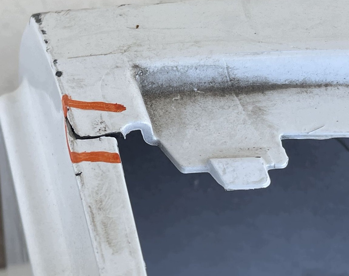 PORSCHE PANAMERA II 971 974 ST 2017- bumper rear part rear below PDC 974807421B