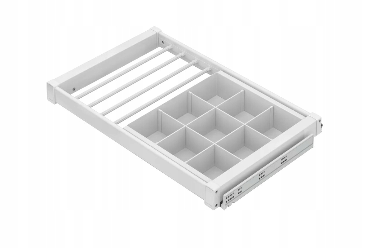 Starax Zásuvka na nohavice 80 biela Blum organizér