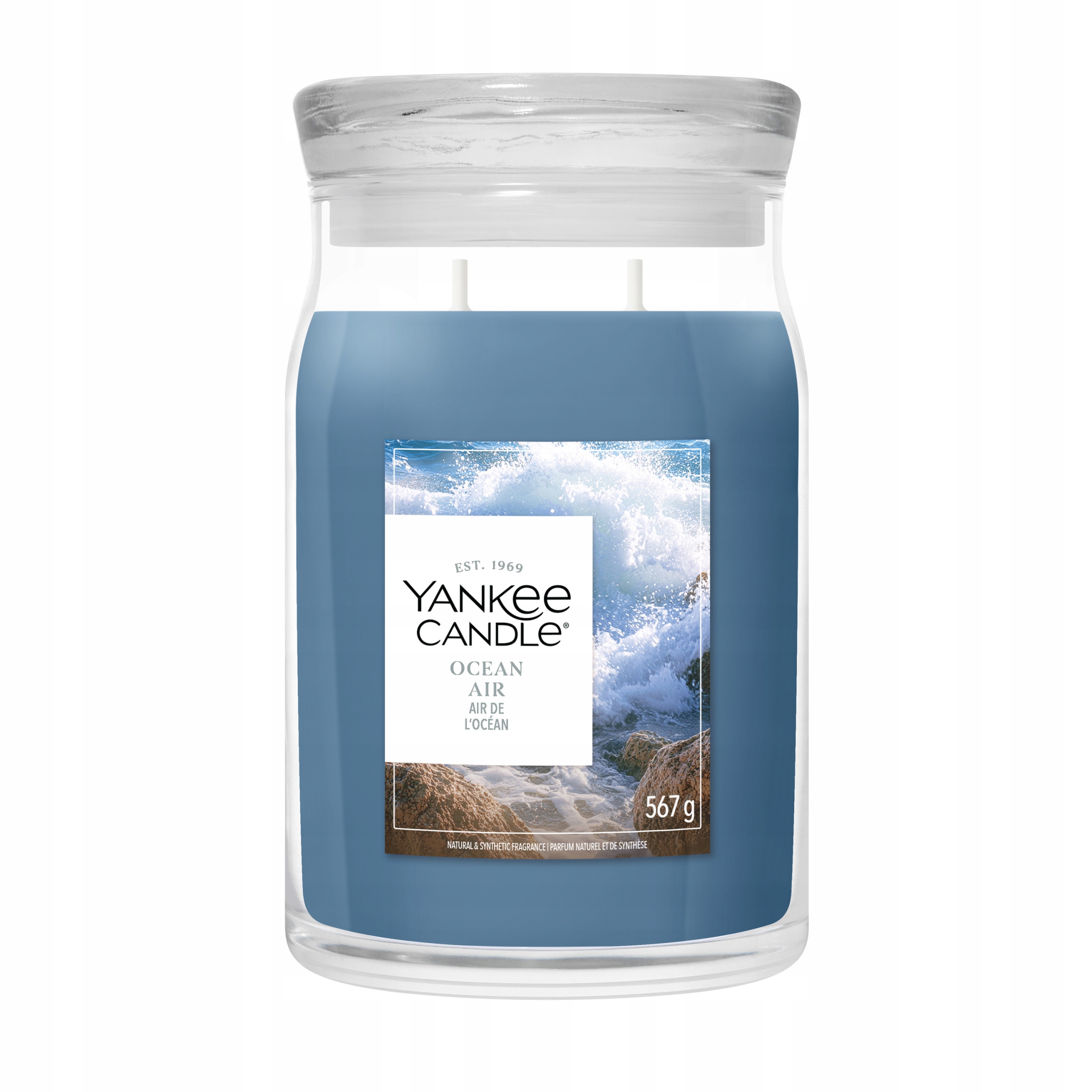 Velká vonná svíčka Yankee Candle Ocean Air