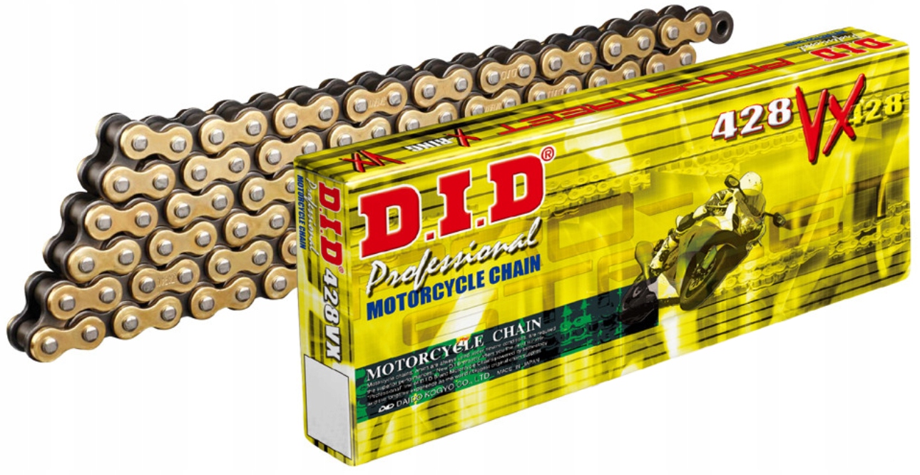Hnací reťazec DID Kawasaki Kmx 125 B 91-03 Nový