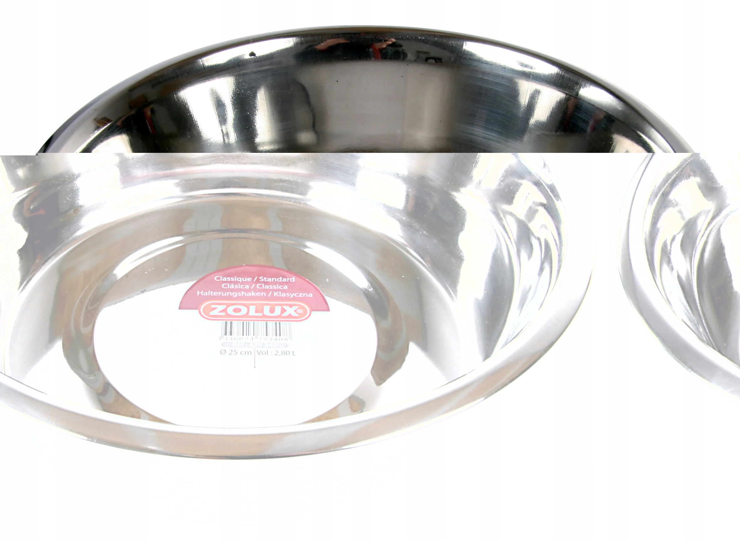

Miska dla psa Stal Inox (13 cm / 0,35 litra)