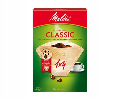 

Papierowy filtr do kawy - Melitta Classic 80 sztuk