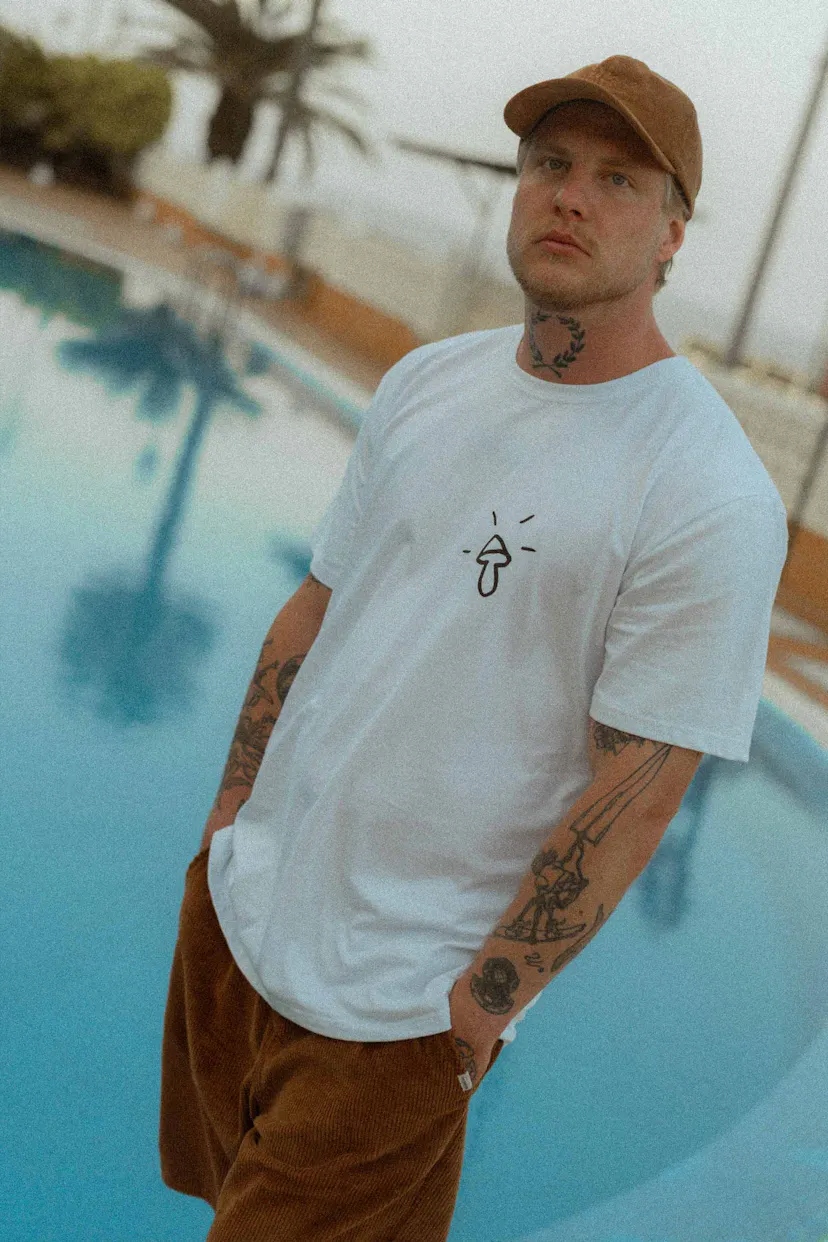 Tričko Jungmob 2025 Nature Is Ok White XL