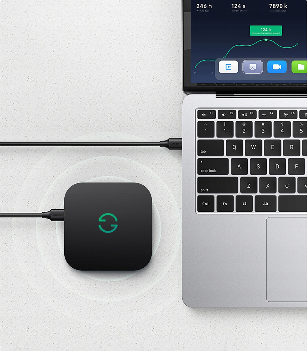 KABEL UGREEN US128 USB 3.2 GEN 1 3M CZARNY Długość kabla 3 m