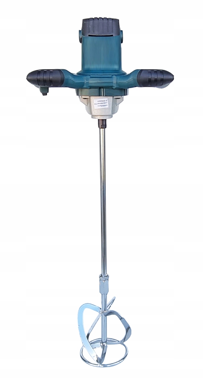 MIESZADŁO ELEKTRYCZNE DO ZAPRAW KLEJU FARB 3100W Maksymalna liczba obrotów - II bieg 1500 RPM