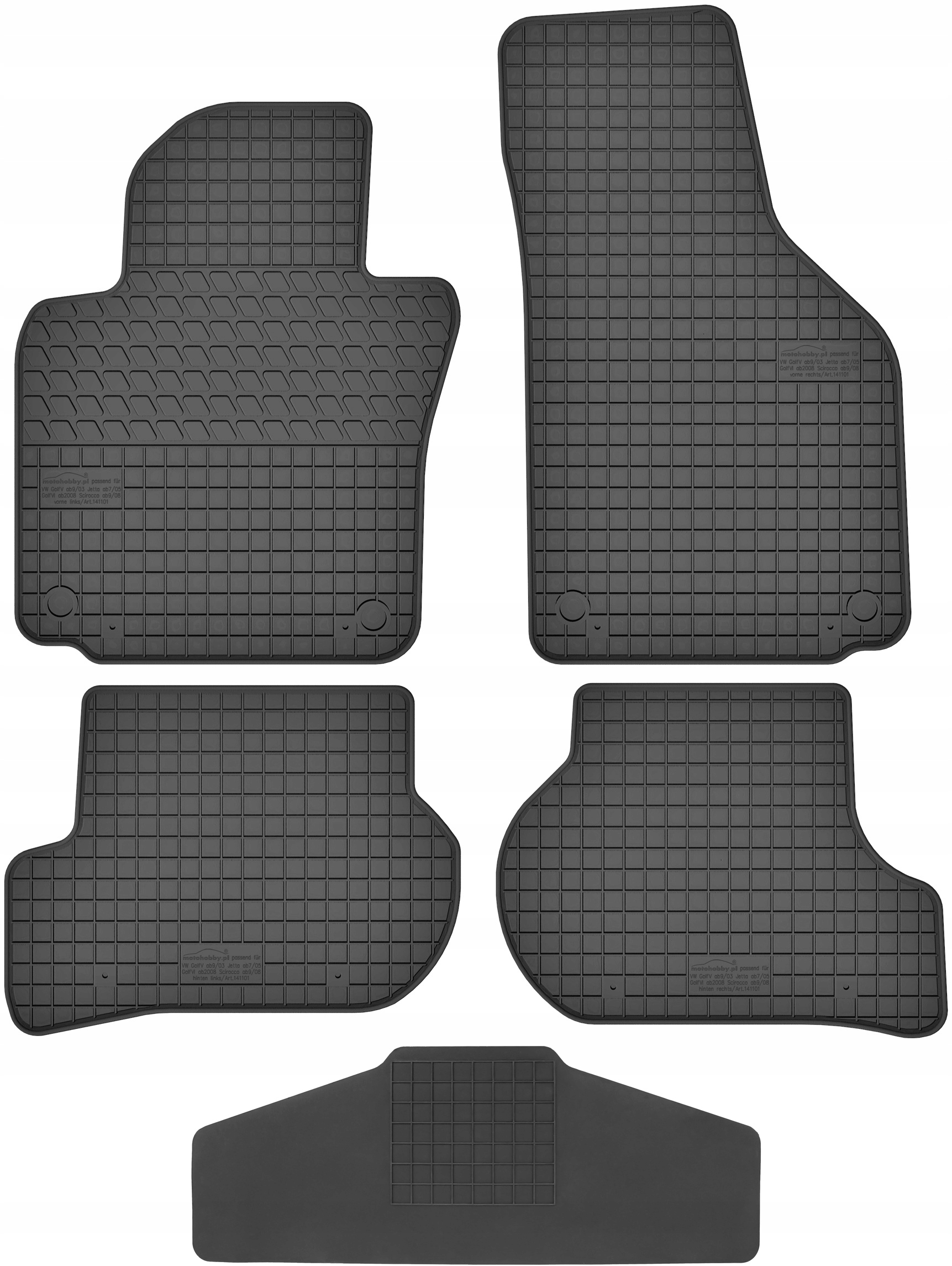 

Skoda Octavia II 2004-2013 Dywaniki z tunelem