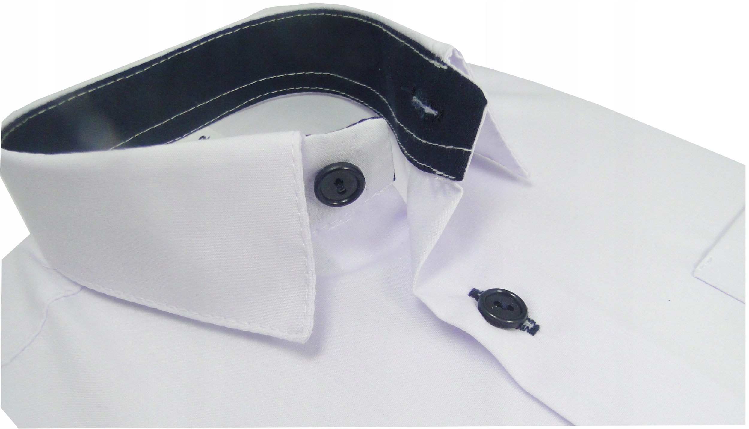 Koszula chłopięca wizytowa biała krótki rękaw 122 Marka Inna marka