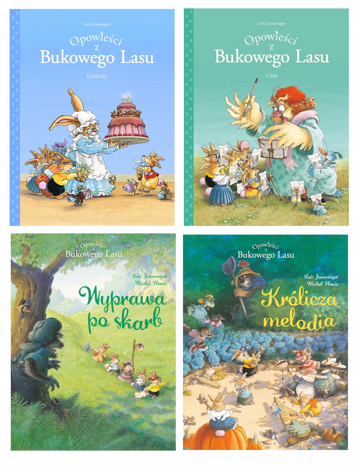 OPOWIEŚCI Z BUKOWEGO LASU Tom 1-4 zestaw NOWE