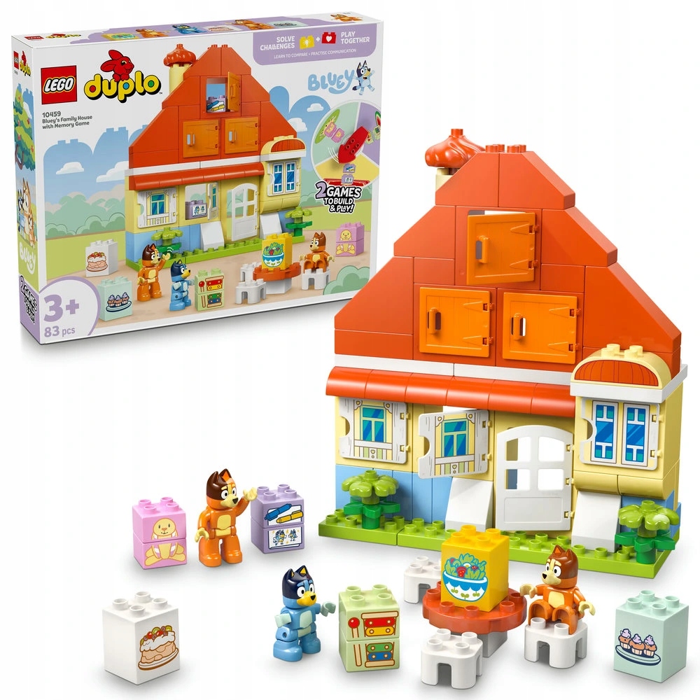 Lego Duplo Bluey 10459 Dům Bluey a paměťová hra