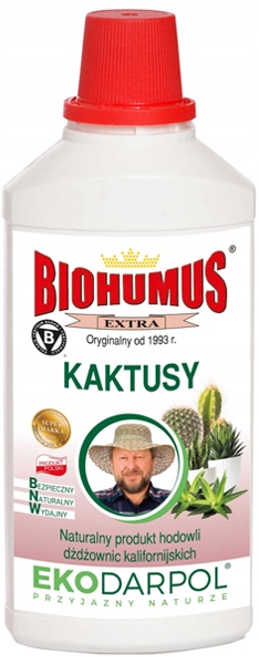

Biohumus Extra Kaktusy Nawóz Organiczny 0,5L