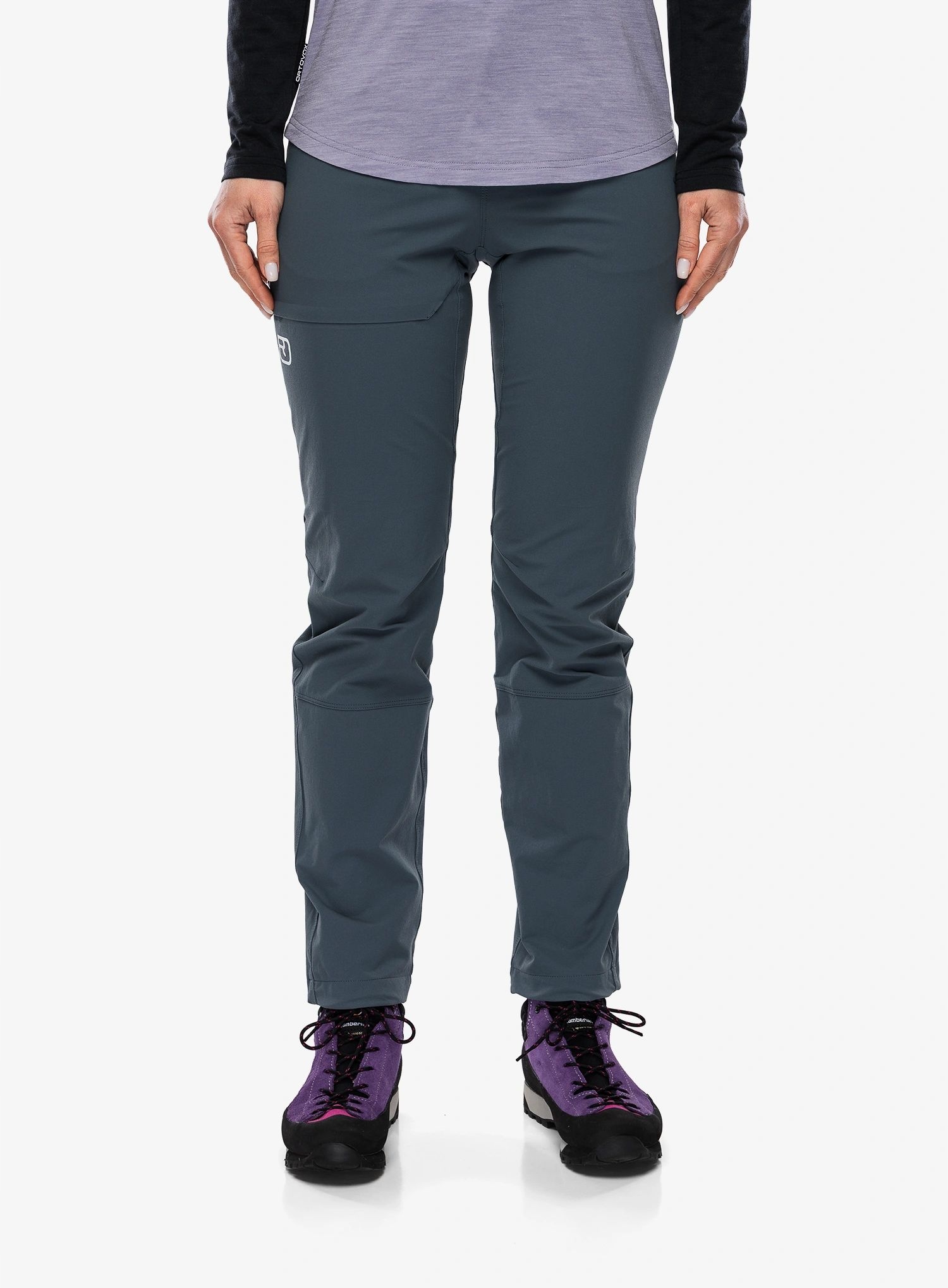 Dámské kalhoty Ortovox Brenta Pants tmavě arctic šedá S