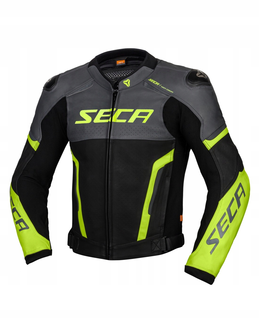 Kurtka motocyklowa Seca Hooligan Yellow r.54