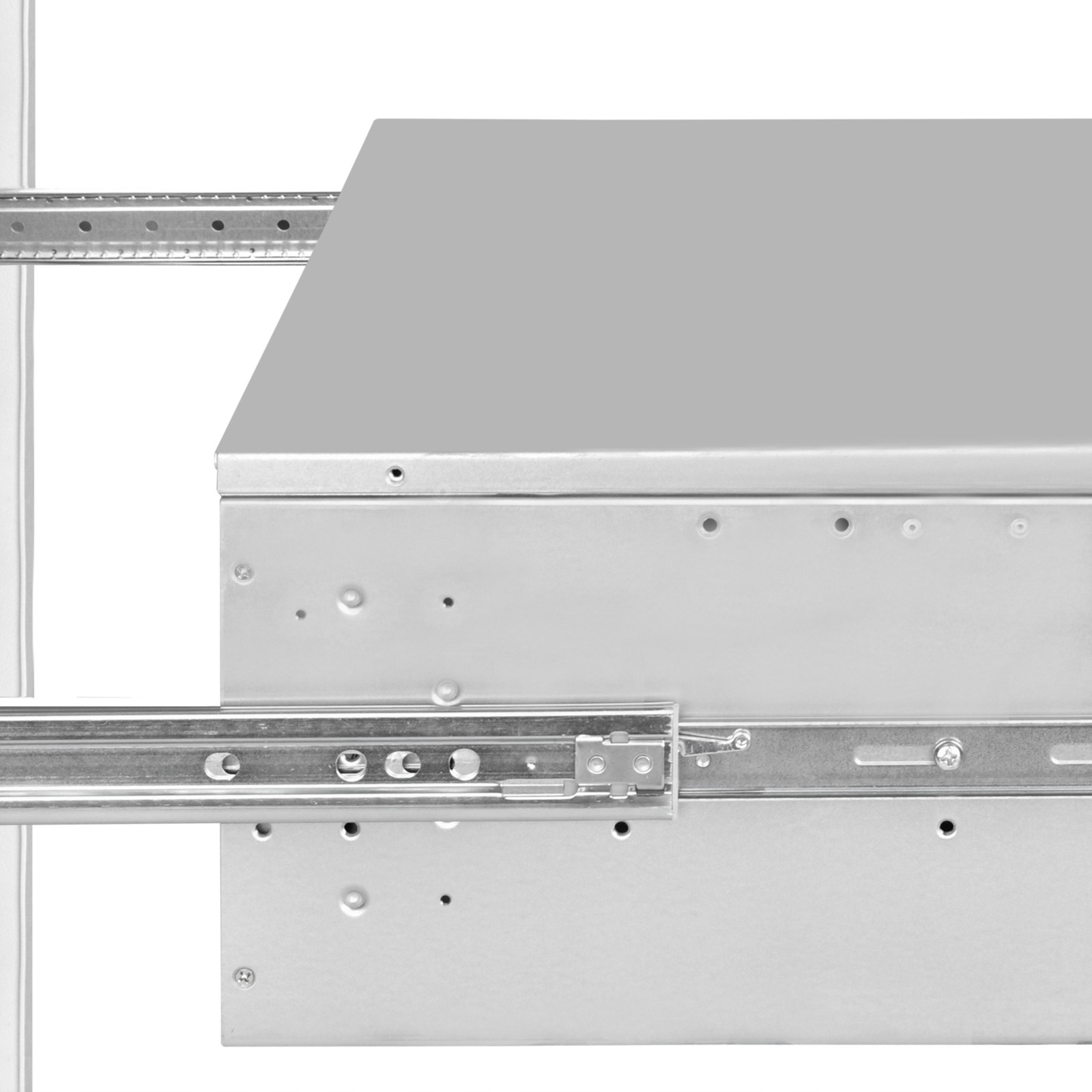 SilverStone uchwyt montażowy do szafy It, 45 kg, srebrny