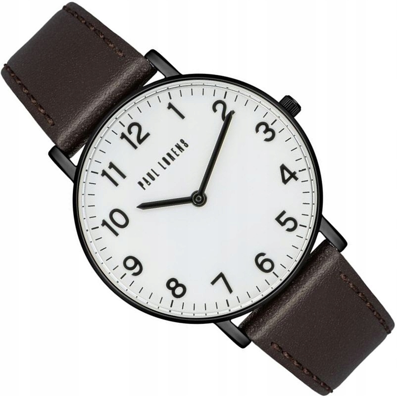 Klasické Pánské Hodinky Paul Lorens Pl 11989A5-3B1-2 Slim Na Pásku 40 mm