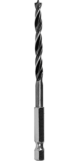 

Wiertło drewno 10 mm z uchwytem Hex