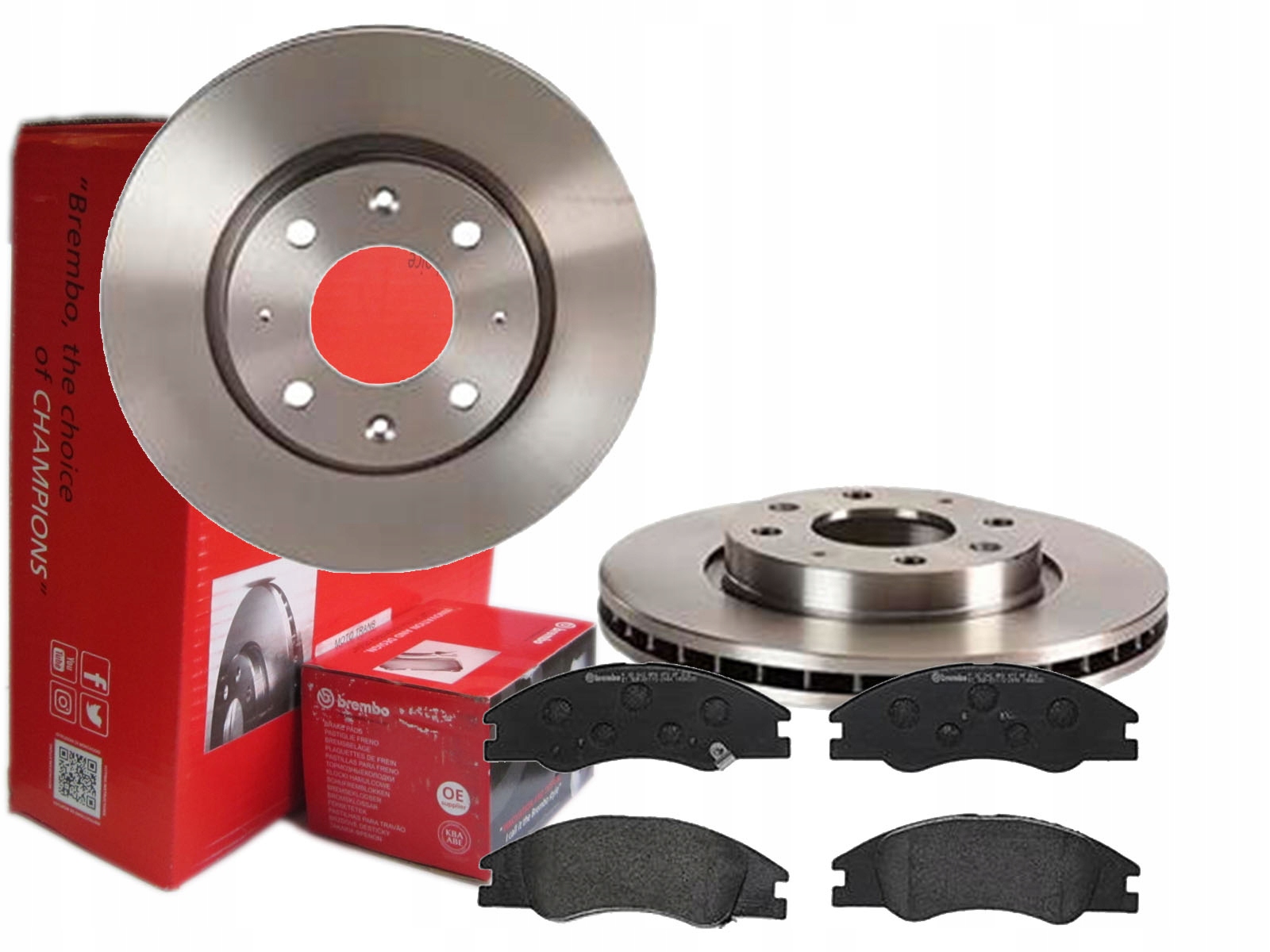 TARCZE KLOCKI BREMBO PRZÓD KIA CERATO 275MM