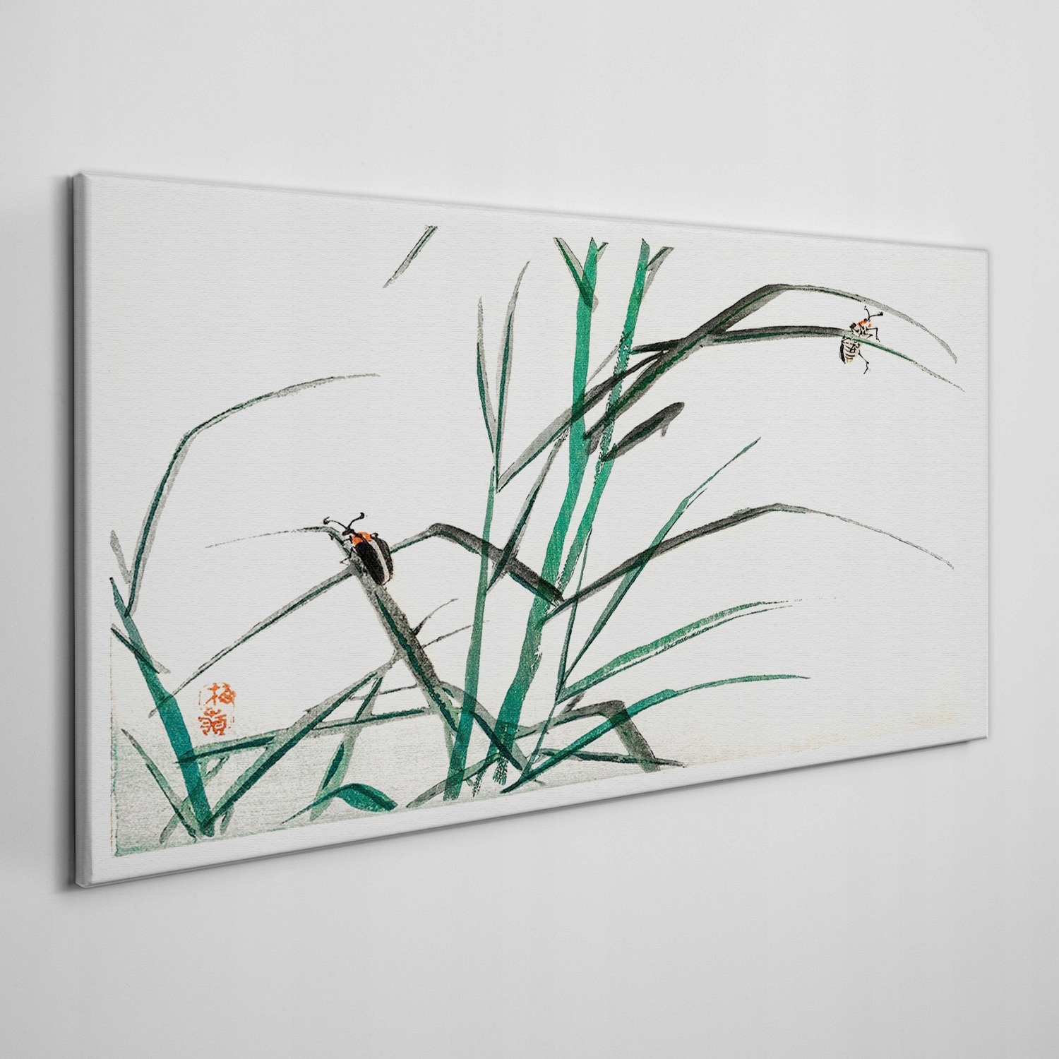 

Foto-obraz na ramie płótno Gałęzie owady 100x50 cm