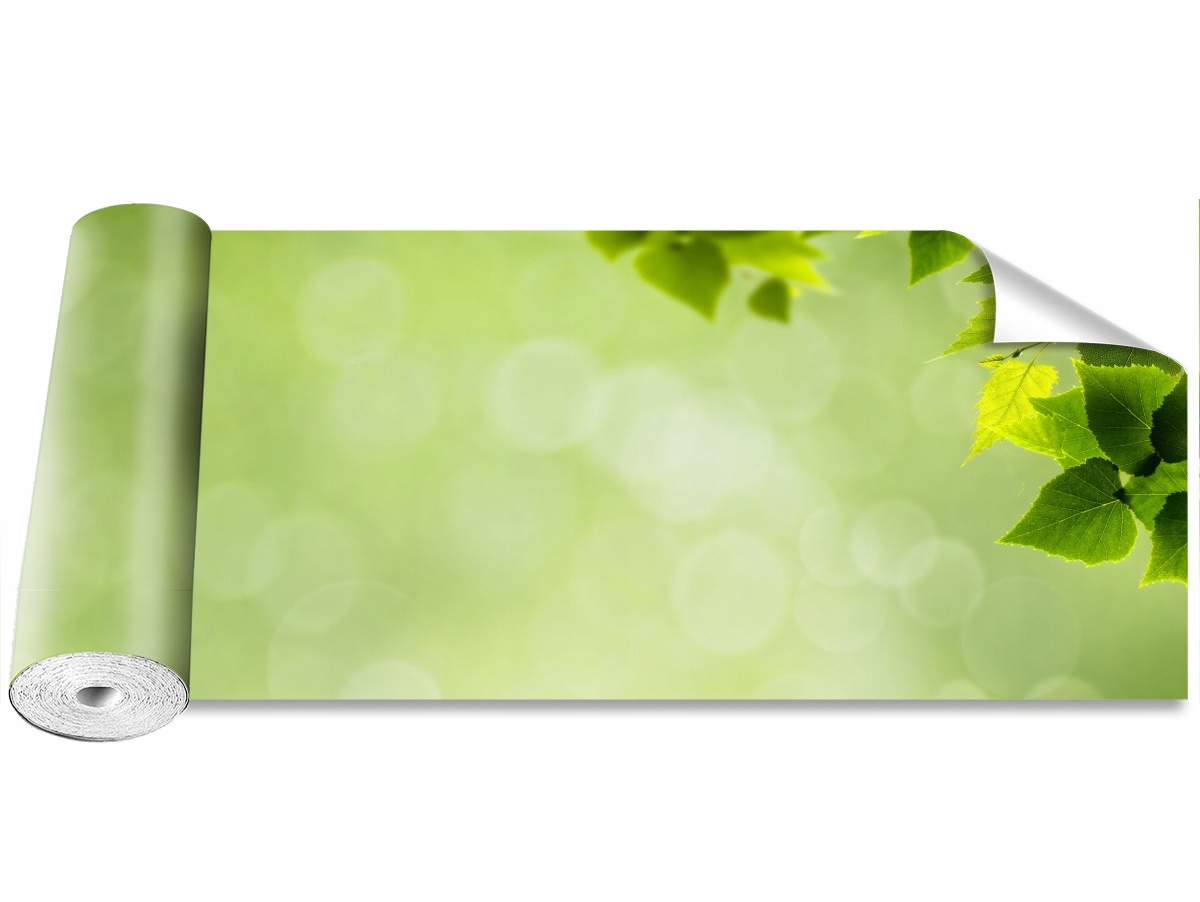 

Tapeta Okleina MagicStick Zielone liście 250x104