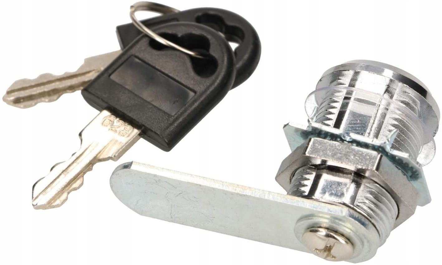 2X ZAMEK KASETOWY SZAFKOWY SKRZYNKA NA LISTY 20MM Szerokość 23.5 mm