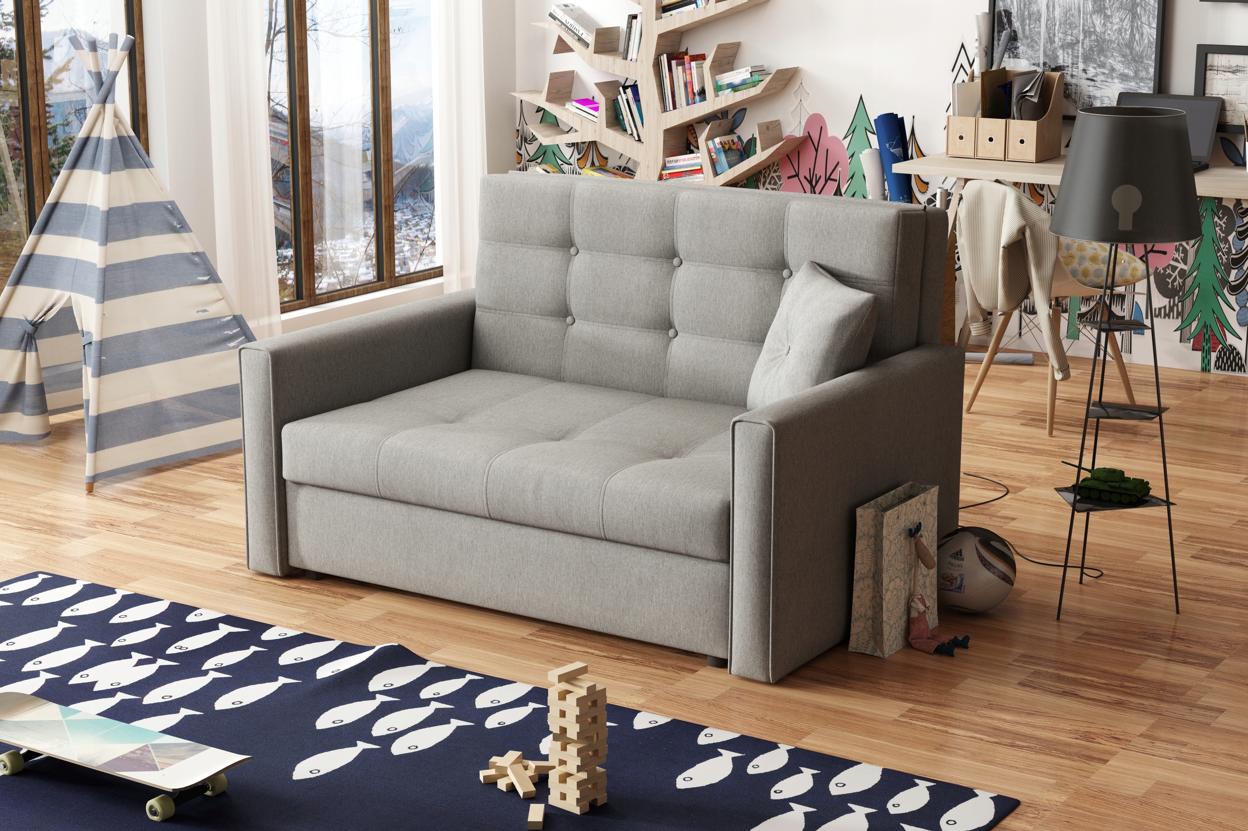 

Viva Lux II sofa amerykanka kanapa rozkładana piki
