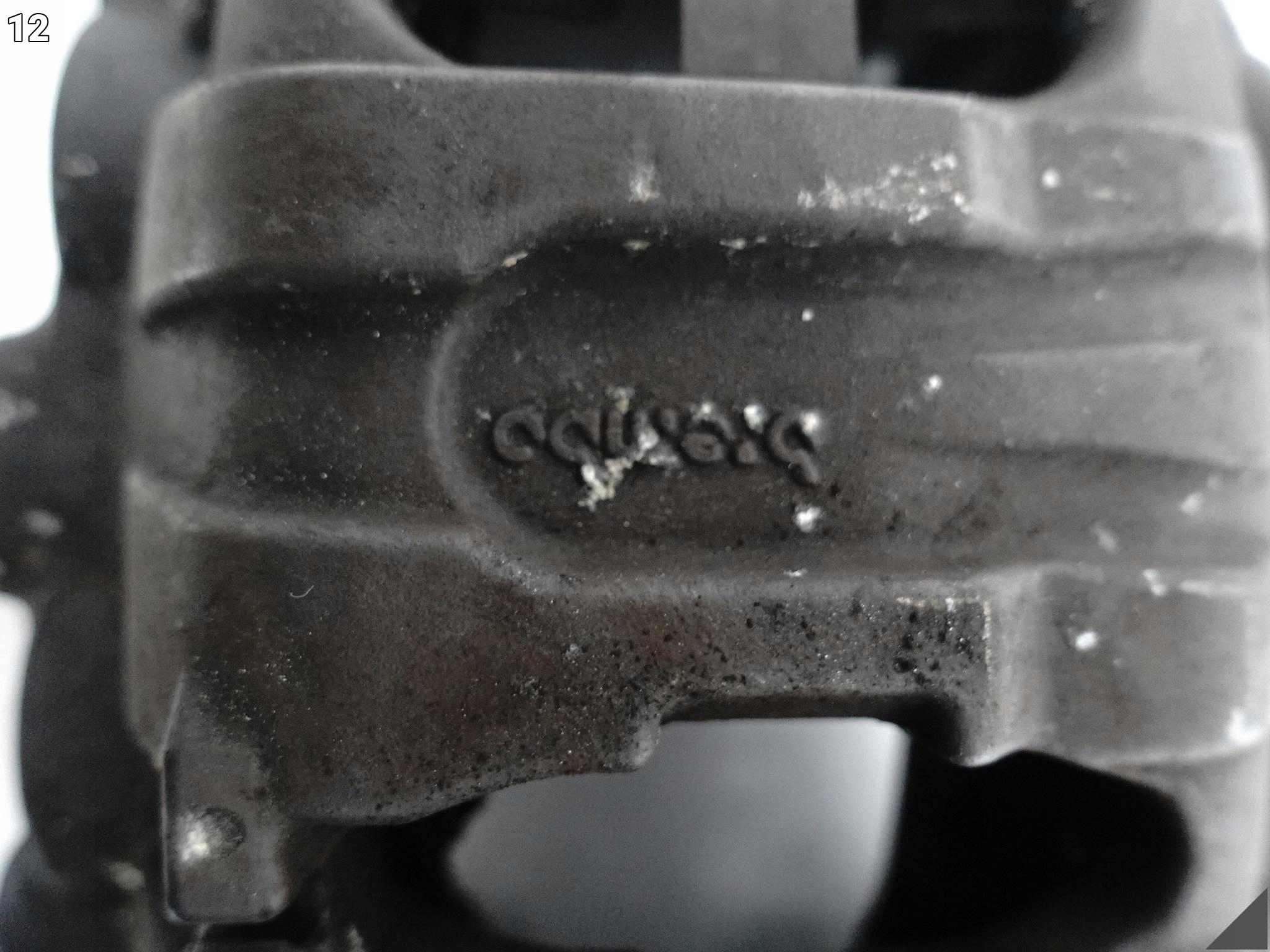 PORSCHE CAYENNE 7P5 10-17 caliper brake right front 7P5615106CQ