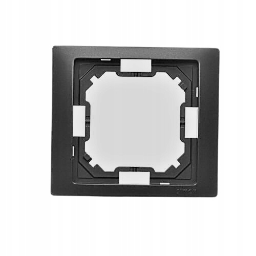 Ramka pojedyncza Kontakt-simon czarny