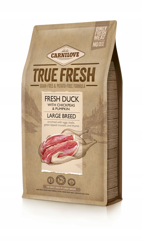 Levně Carnilove True Fresh Duck Large breed pro psy 11,4 kg (3x4 kg)