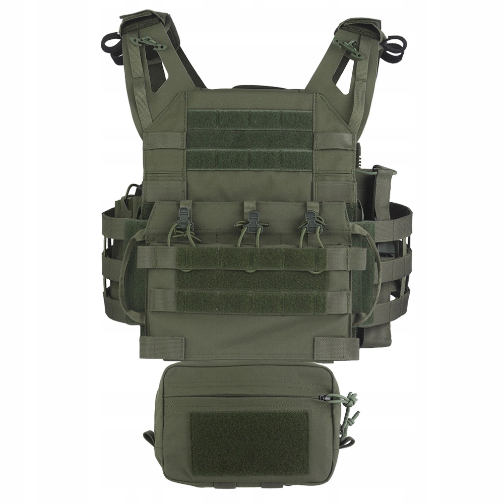 Kamizelka typu Plate Carrier Wosport VE-106 Ranger Green