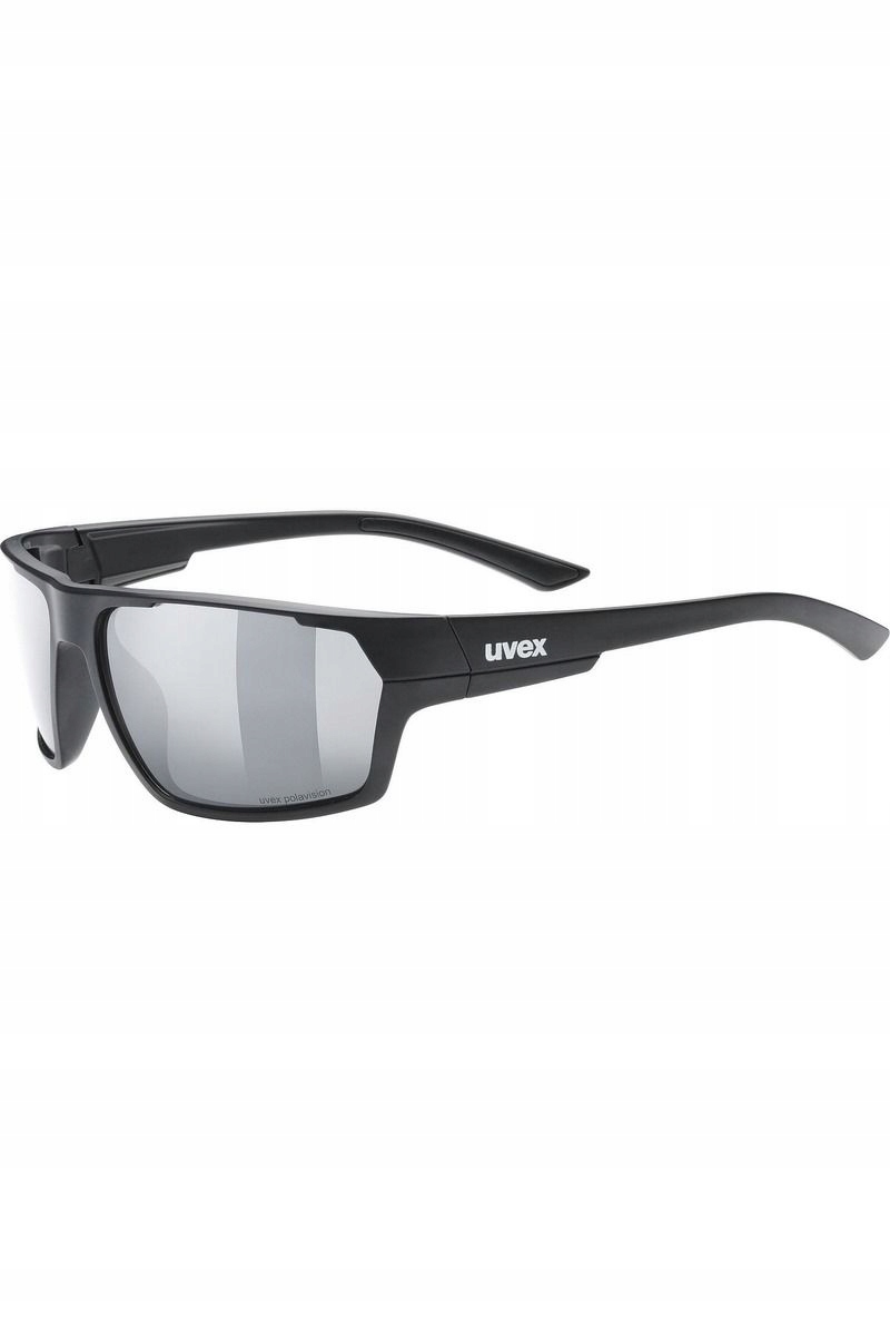 uvex Okulary sportowe przeciwsłoneczne Sportstyle 233 P czarne