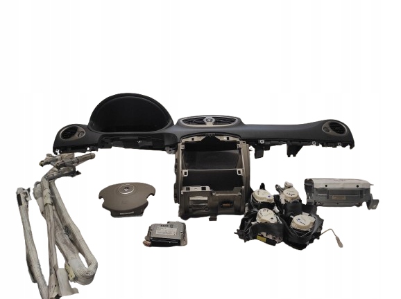 RENAULT CLIO 3 III 05- DESKA KONSOLA PODUSZKI PASY MODUŁ 8200563369