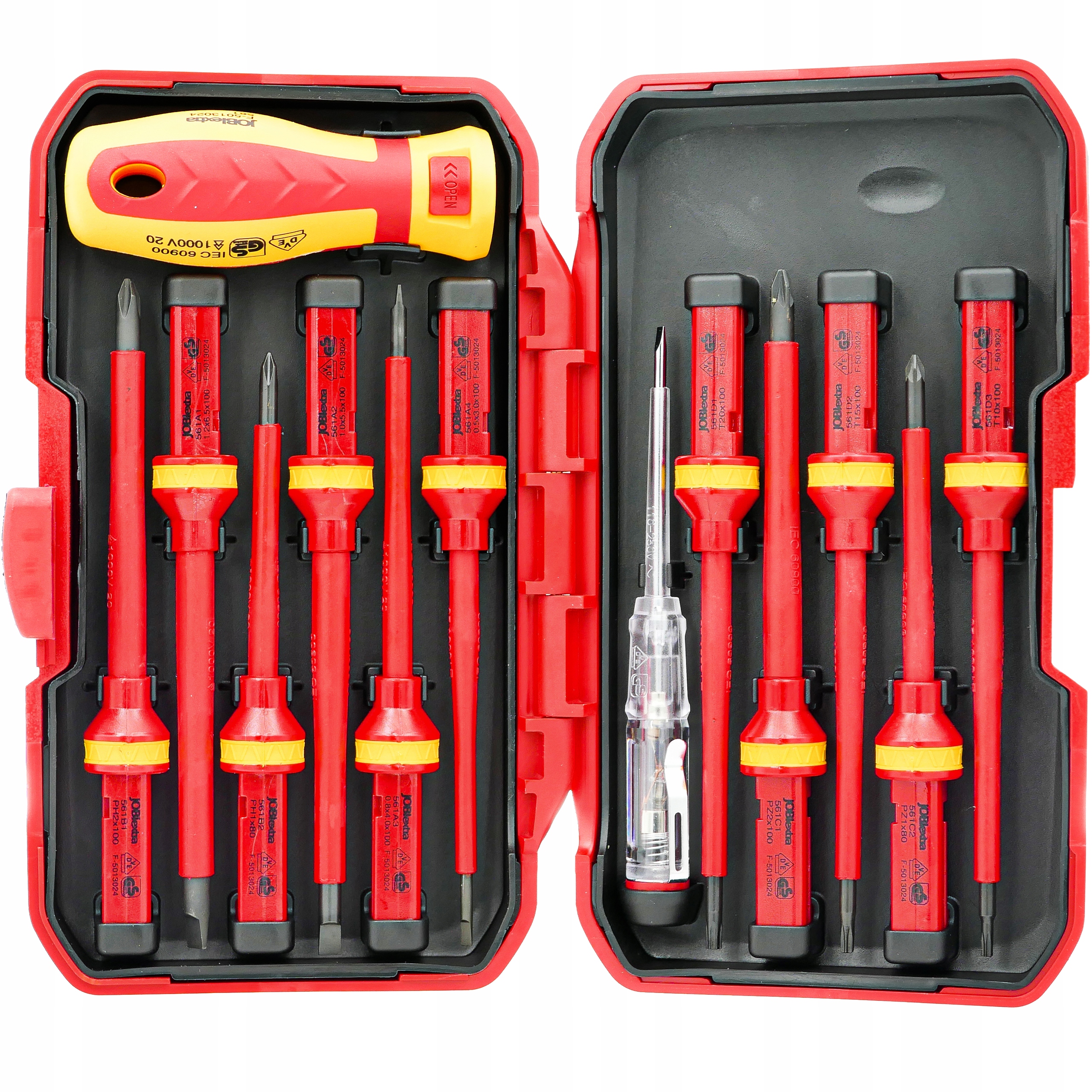 

Jobiextra Zestaw Wkrętaków Wkrętaki 13 Elem. Vde