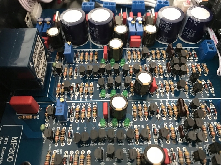 Hot sales reference Accuphase MP200 C2820 mirror symmetrical Moc wyjściowa 4Ω 6 W