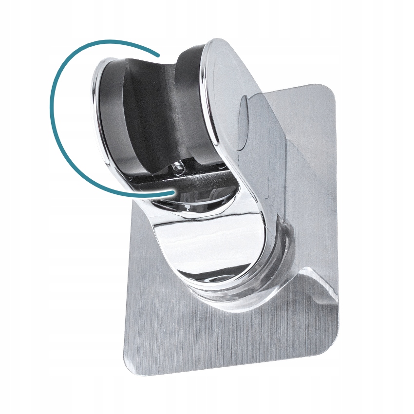 Uchwyt samoprzylepny do słuchawki prysznicowej bez wiercenia REGULOWANY Typ gałka (rączka, klamka)