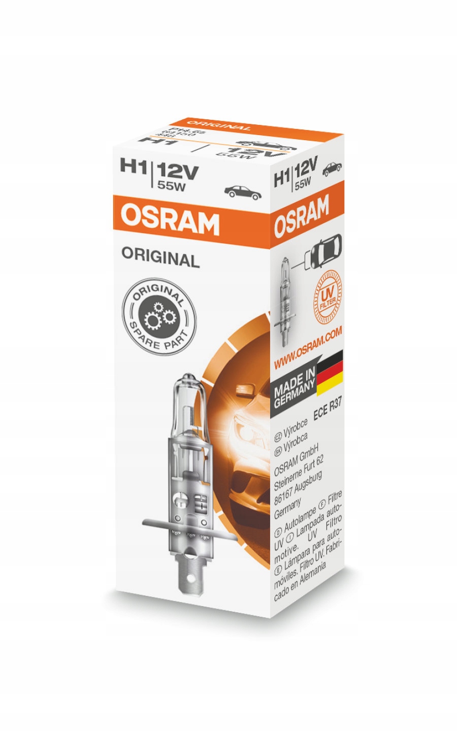 Żarówka Osram H1 Original Classic 12V 1SZT