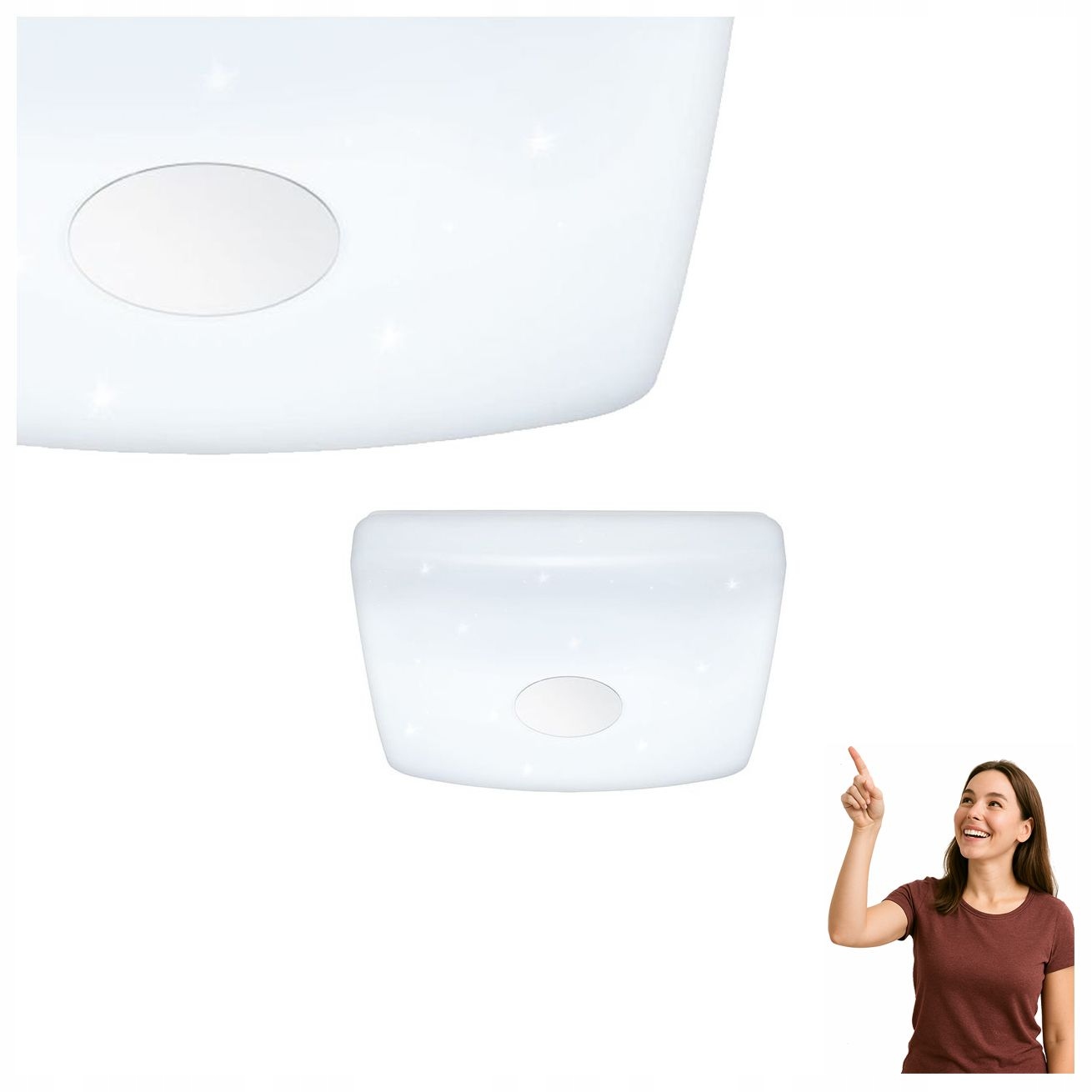 Led Stropné Svietidlo 20W Voltago 2 95975 Eglo