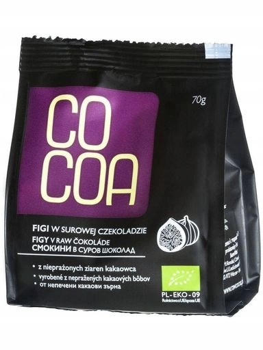 3x Cocoa Fíky v raw čokoládě 70 g
