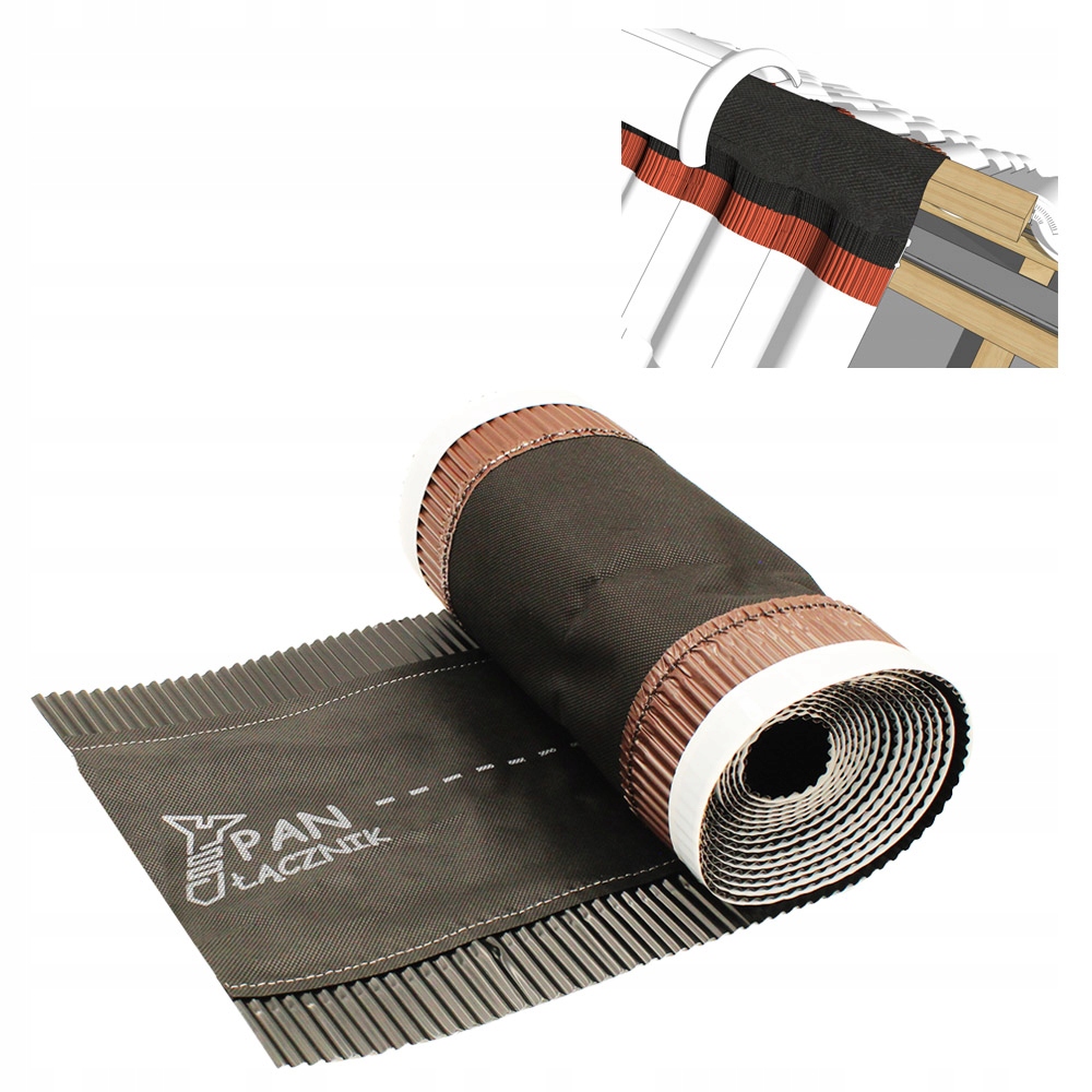 

Taśma Kalenicowa Geo-vent Ral 9005 310mm