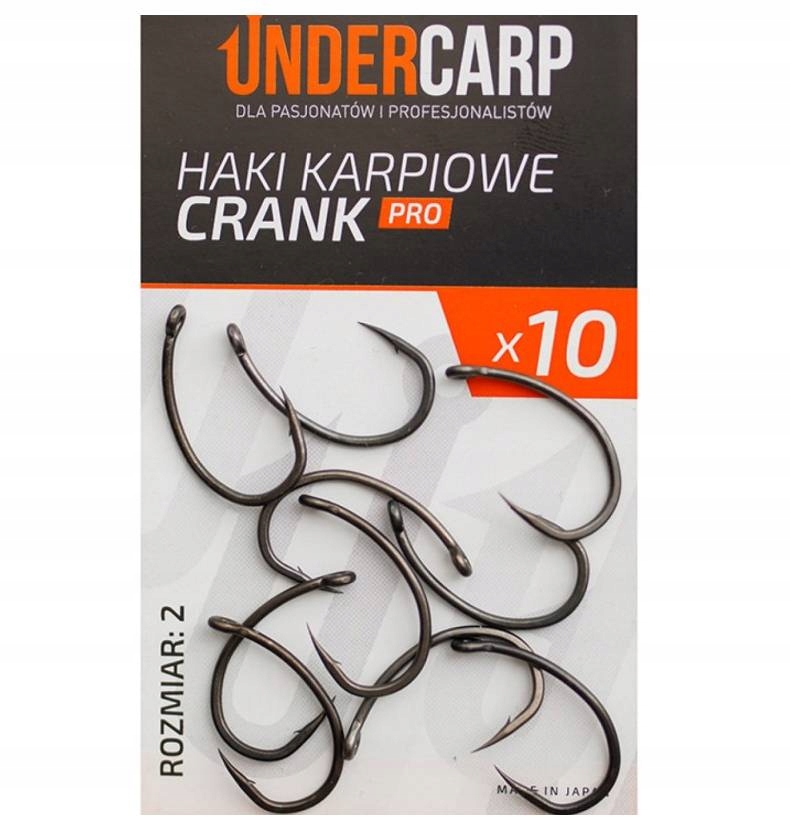 Haczyki Undercarp Crank Pro rozmiar 2